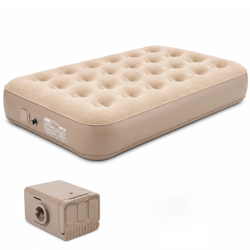 COLCHON INFLABLE ELE CTRICO AUTOMATICO 1 PLAZA RECARGABLE - 1