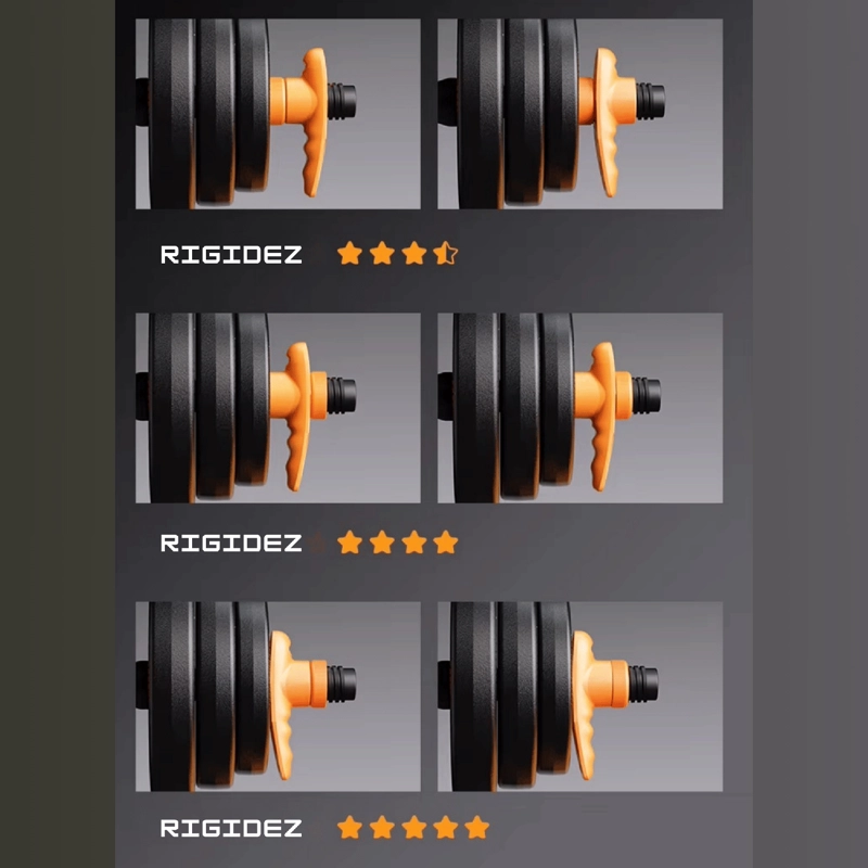 SET 30 KG MANCUERNAS Y BARRA NEWGEN PREMIUM - 6