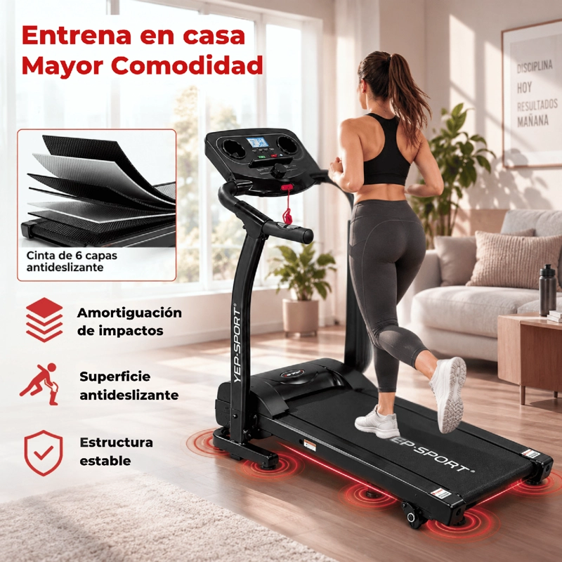 TROTADORA ELE CTRICA YEP SPORT 12 KM/H BLUETOOTH + PULSO - 4