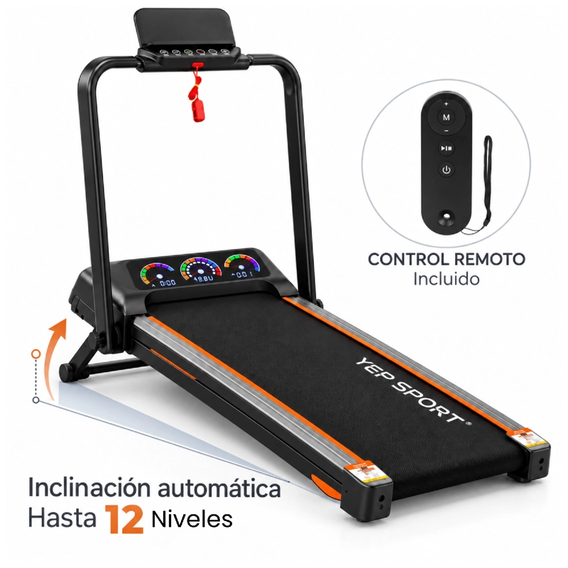 TROTADORA ELE CTRICA INCLINACION AUTOMATICA RGB D5 - 4