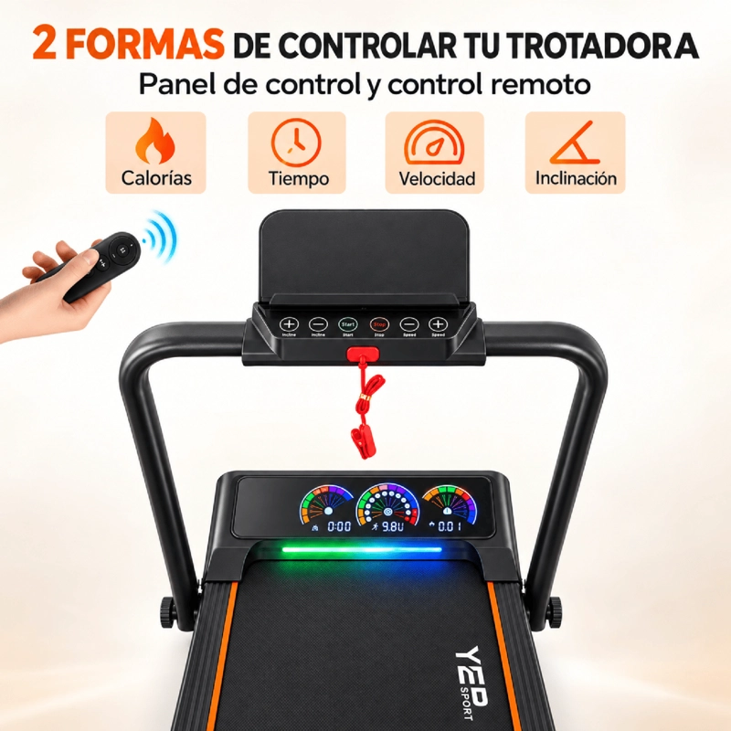 TROTADORA ELE CTRICA INCLINACION AUTOMATICA RGB D5 - 5