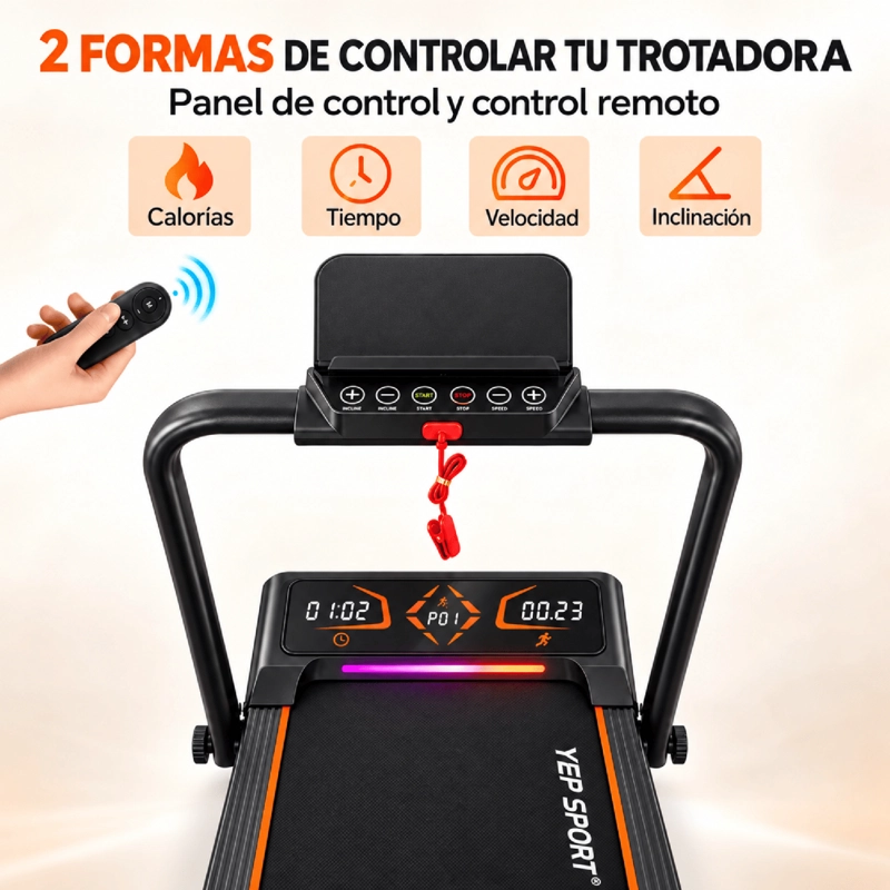 ROTADORA ELE CTRICA INCLINACION AUTOMATICA RGB D6 - 5