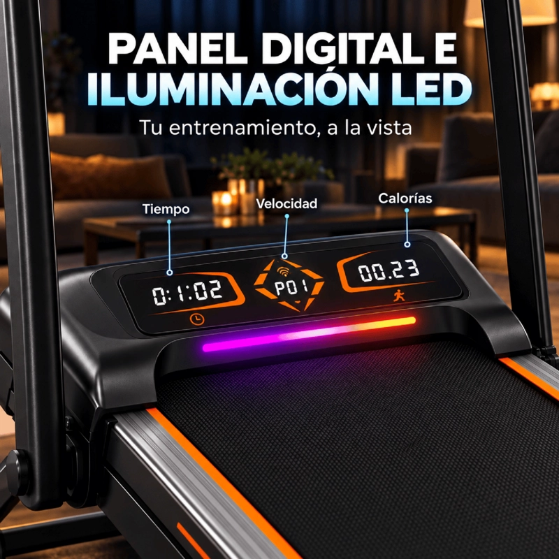 ROTADORA ELE CTRICA INCLINACION AUTOMATICA RGB D6 - 6