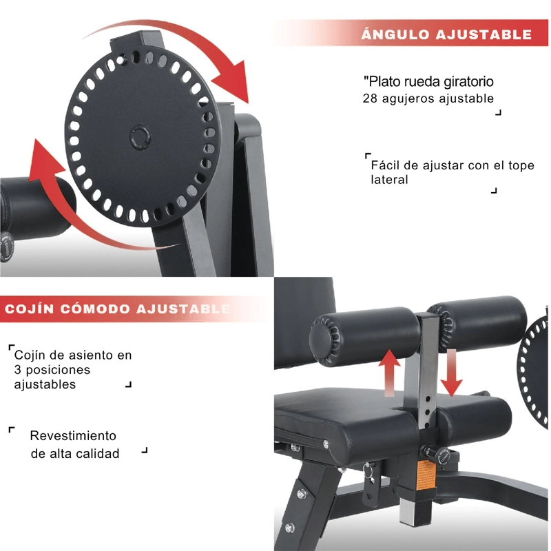 MAQUINA CUADRICEPS Y CURL FEMORAL PIERNA PROFESIONAL 5300 - 4