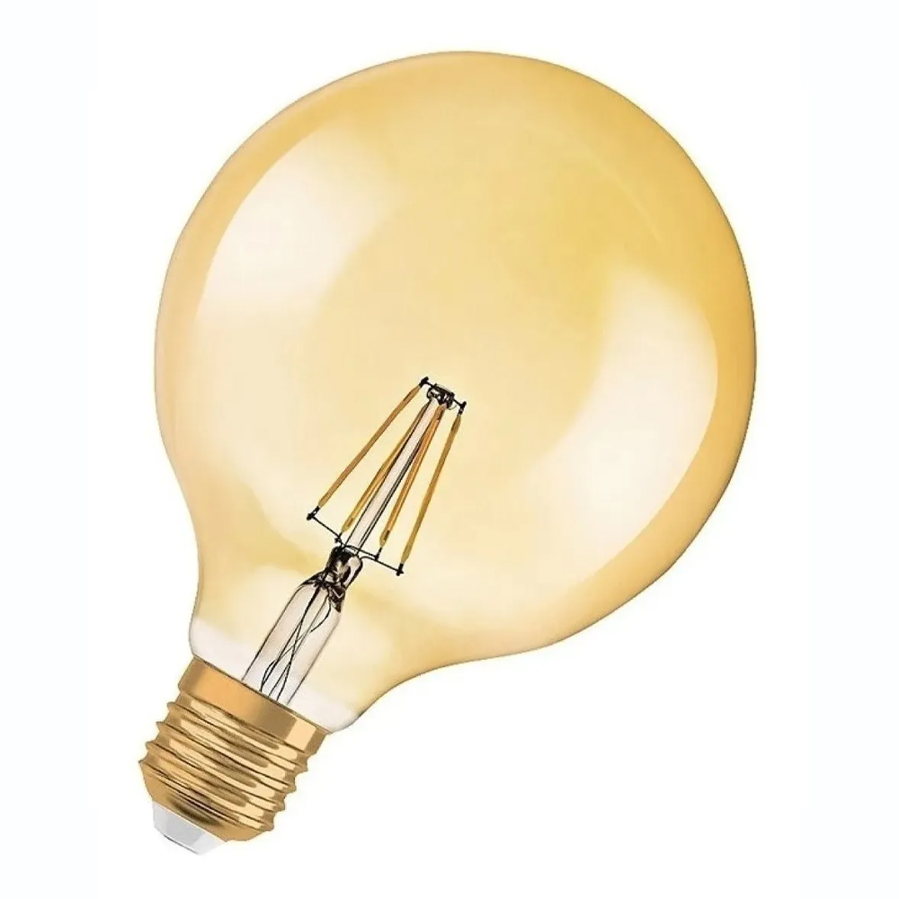 AMPOLLETA VINTAGE G80 GLOBO RETRO 6W E27 2700K - 2