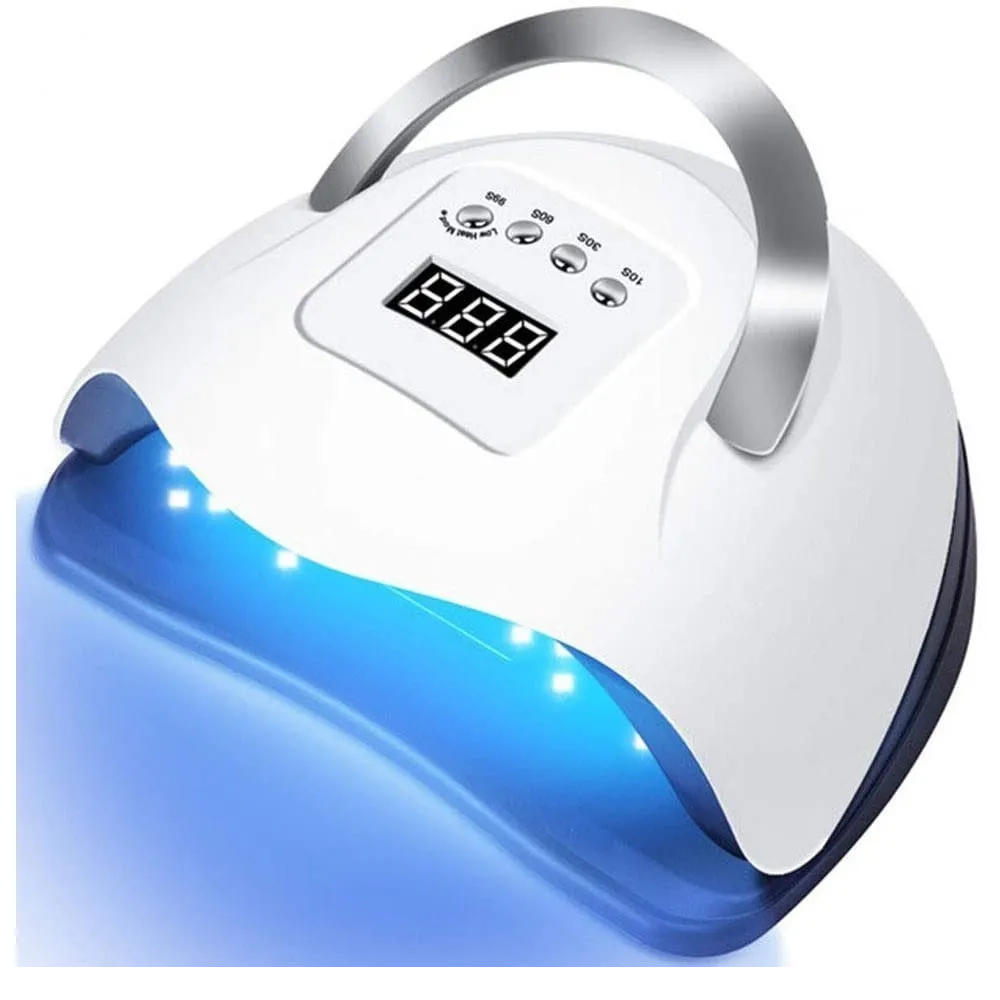 LÁMPARA LED UV MANICURA 180W UÑAS SECADOR PROFESIONAL - 1