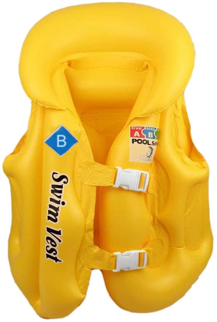 FLOTADOR NIÑOS SALVAVIDAS CHALECO SEGURIDAD INFLABLE TALLA S - 1