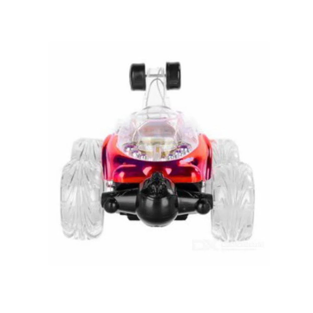 AUTO LOCO ROJO A CONTROL REMOTO CON LUCES LED Y MÚSICA - 3