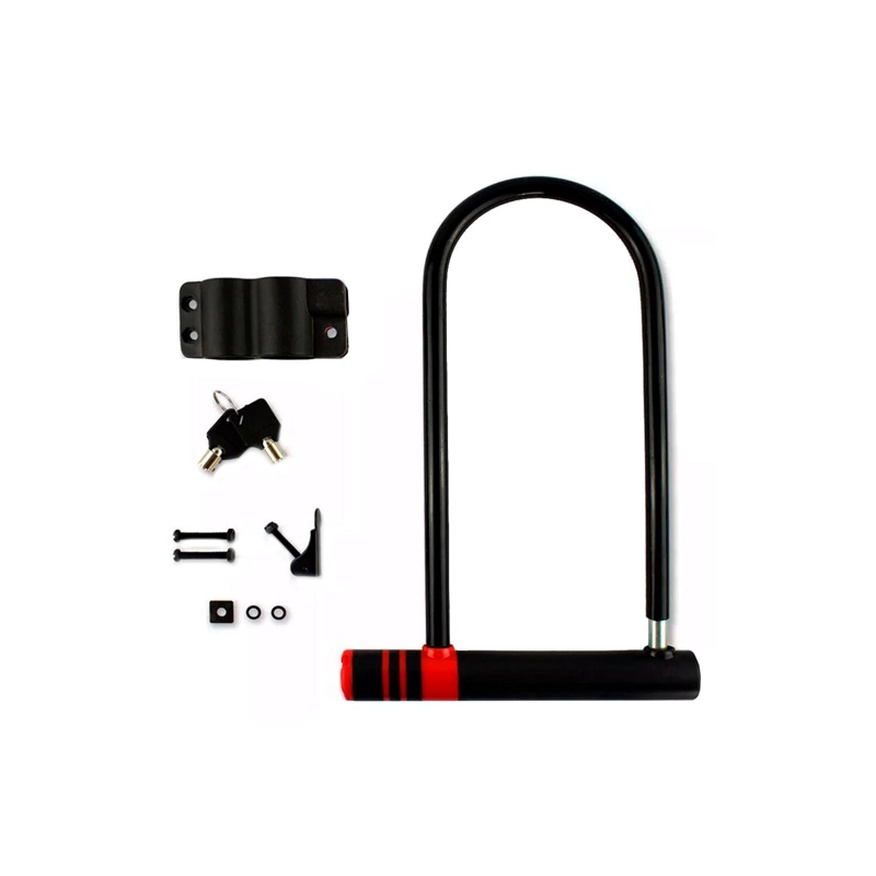 CANDADO PARA BICICLETA TRABA SEGURIDAD TIPO U - 1