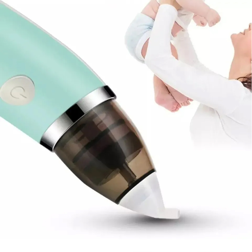ASPIRADOR NASAL ELÉCTRICO PARA BEBÉ SACA MOCO PORTA - 3
