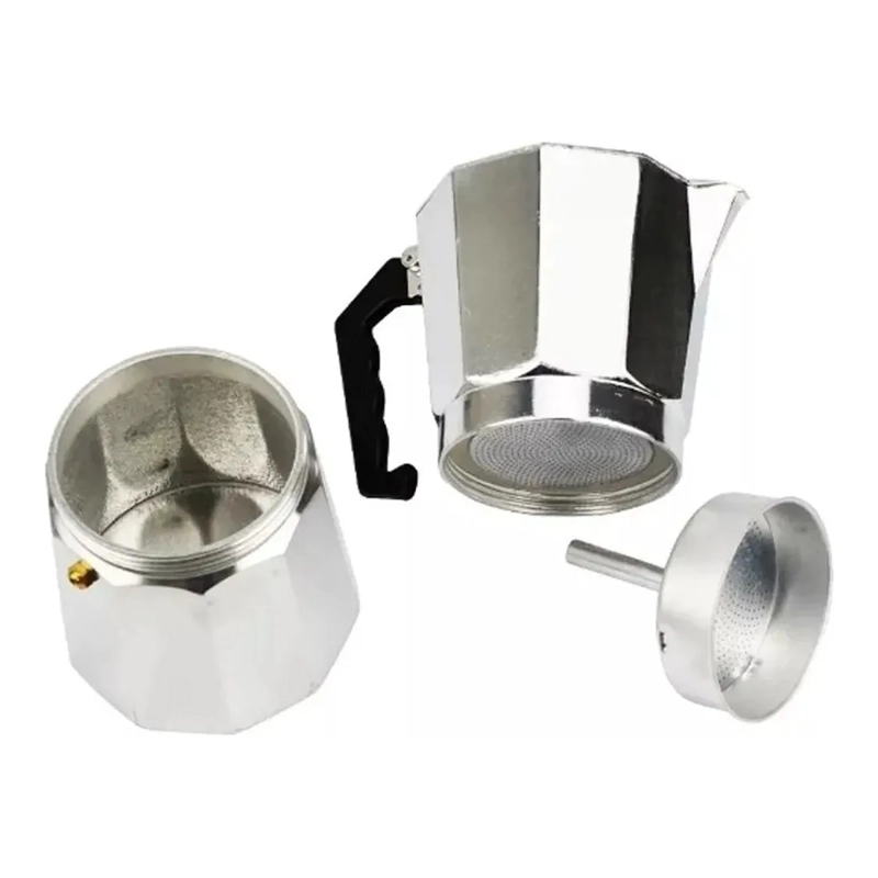 CAFETERA ITALIANA 6 TAZAS CAFETERA PORTATIL - 4