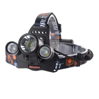 LINTERNA FRONTAL 5000 LUMENES LED MINERO - 1