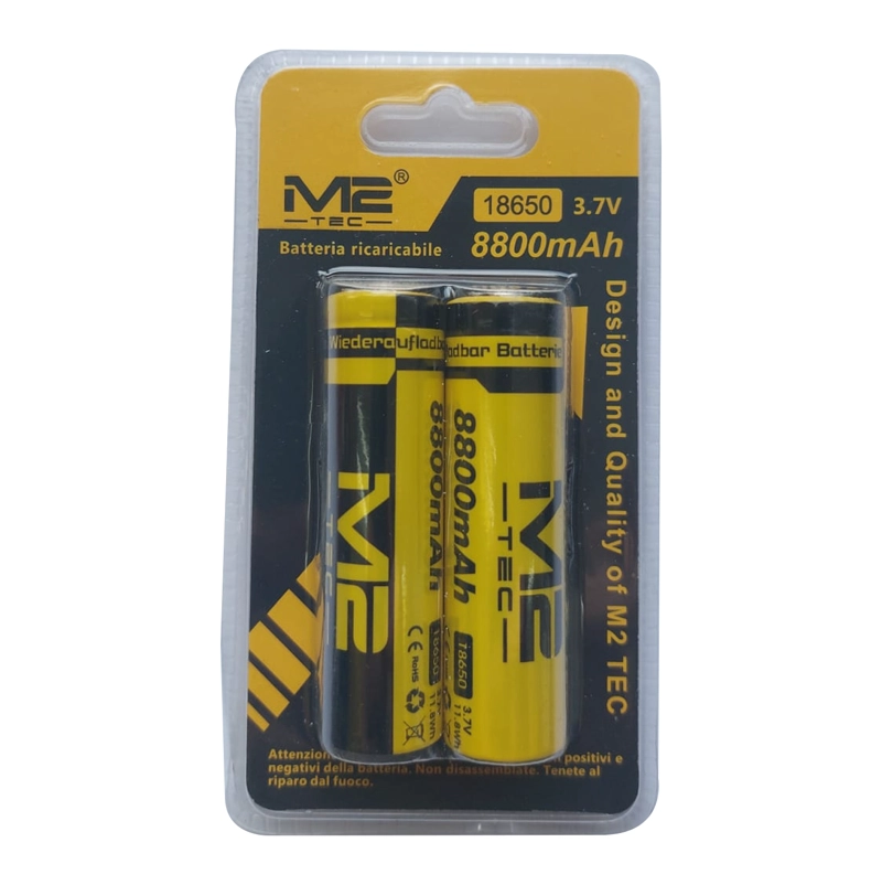 BATERIA DE LITIO 18650 3.7V 8800MAH RECARGABLE - 1