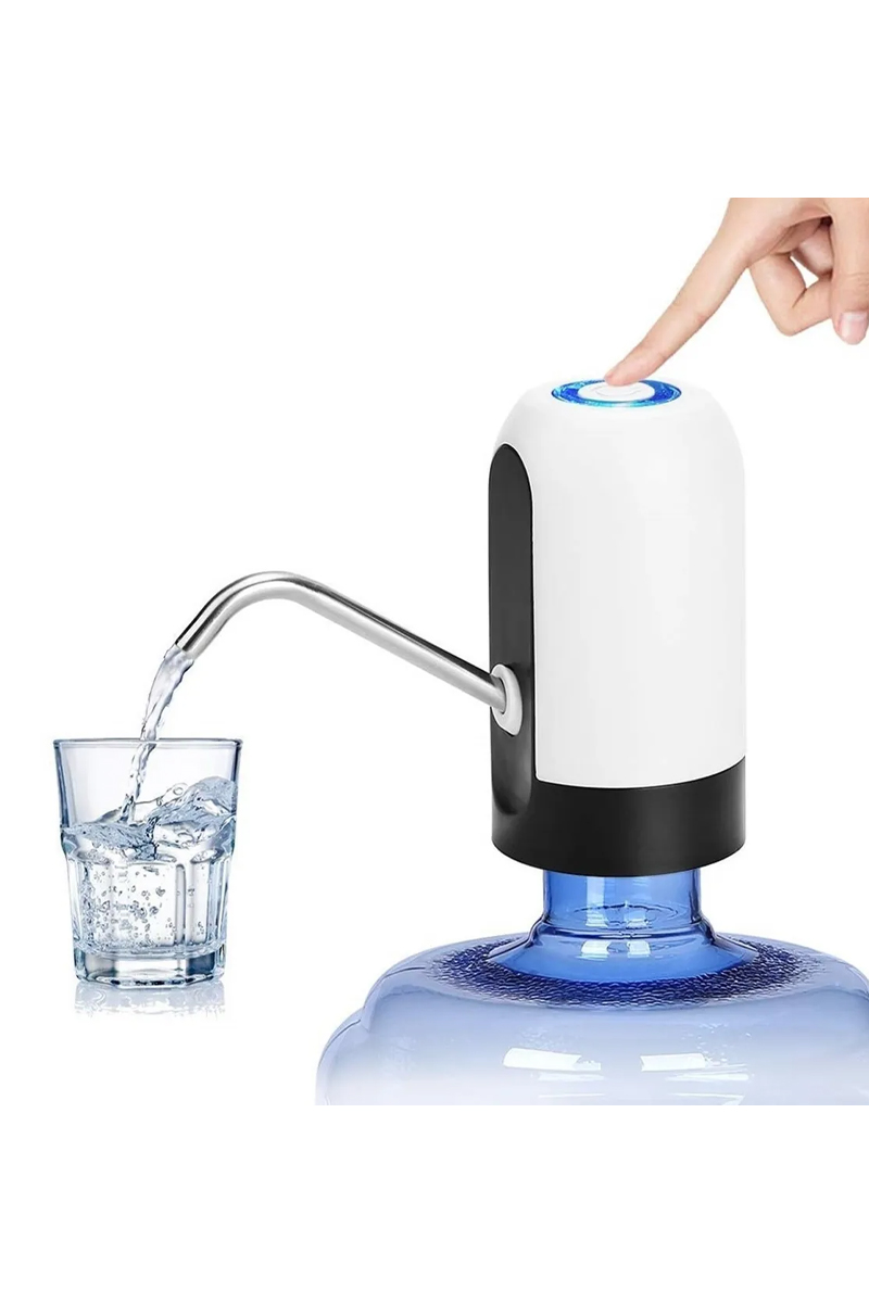 DISPENSADOR USB AGUA ELECTRÓNICO RECARGABLE BOTELLÓN - 2