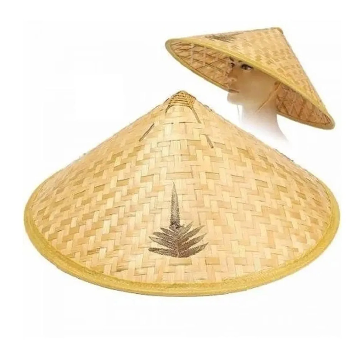 SOMBRERO GORRO TRADICIONAL, BAMBU CHINO VERANO - 1