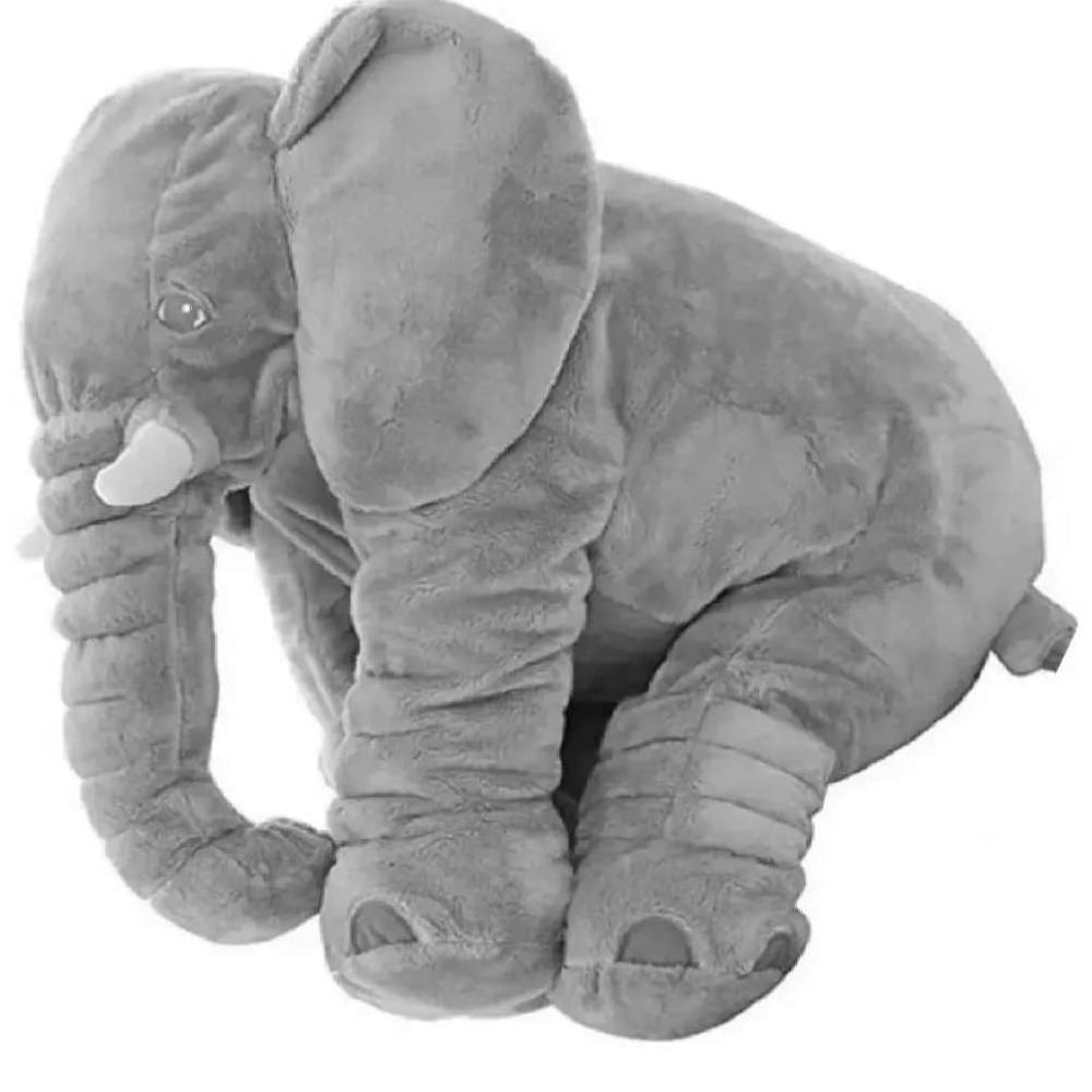 ALMOHADA PELUCHE DE APEGO ELEFANTE DE 60 CM - 2