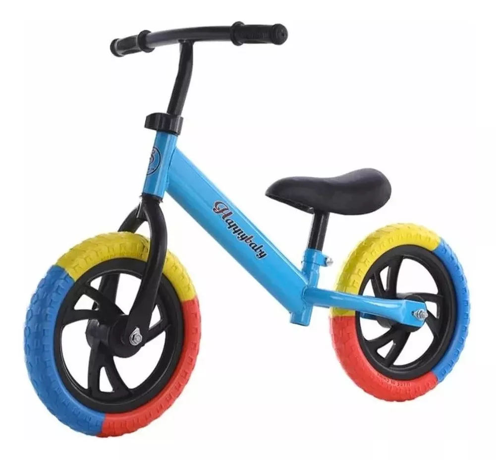 BICICLETA EQUILIBRIO SIN PEDALES APRENDIZAJE AZUL - 1