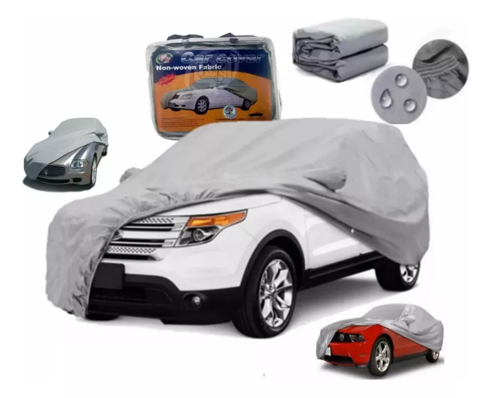 CARPA FUNDA CUBRE AUTO SUV PREMIUM CON FELPA XL - 1