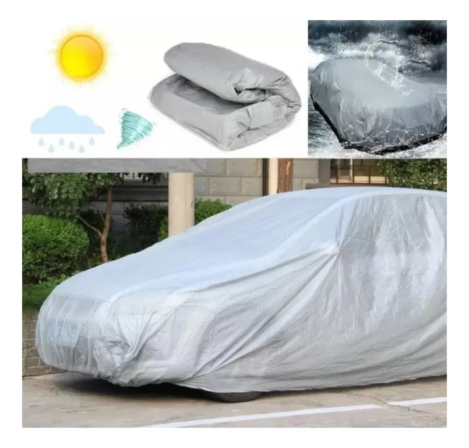 CARPA FUNDA CUBRE AUTO SUV PREMIUM CON FELPA XL - 5