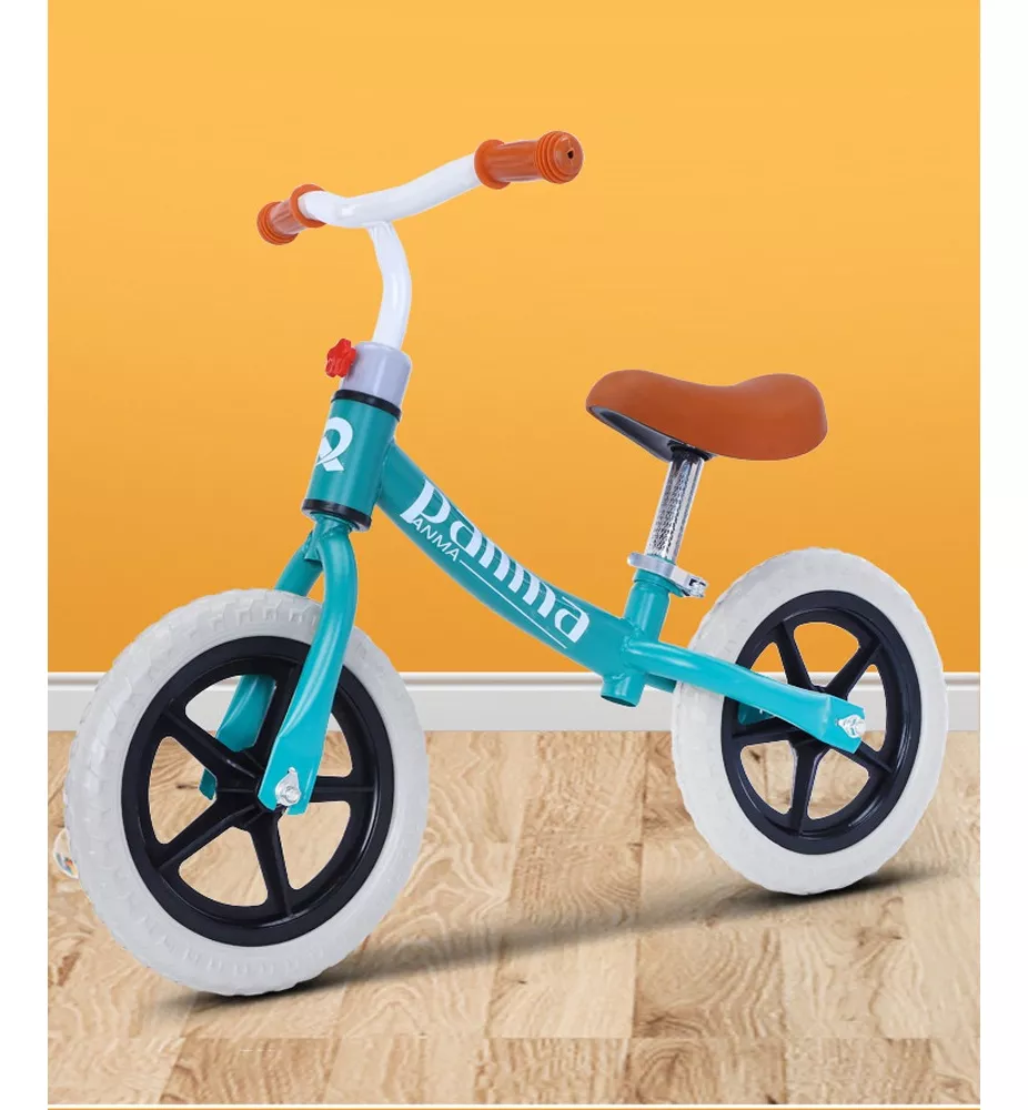 BICICLETA DE EQUILIBRIO PARA NIÑOS NEW 12 VERDE - 2