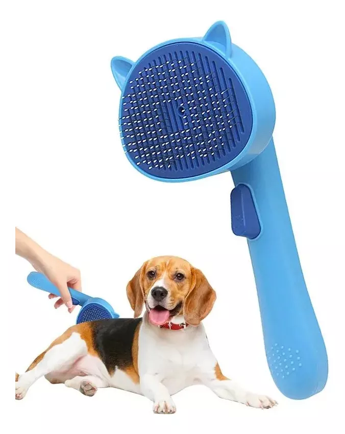 PEINE DE MASAJE PARA GATOS Y PERROS PEINE MÁGICO CELESTE - 1