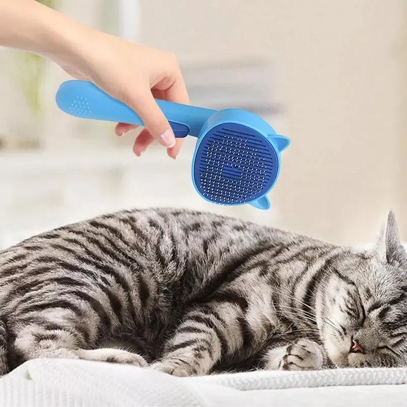 PEINE DE MASAJE PARA GATOS Y PERROS PEINE MÁGICO CELESTE - 3