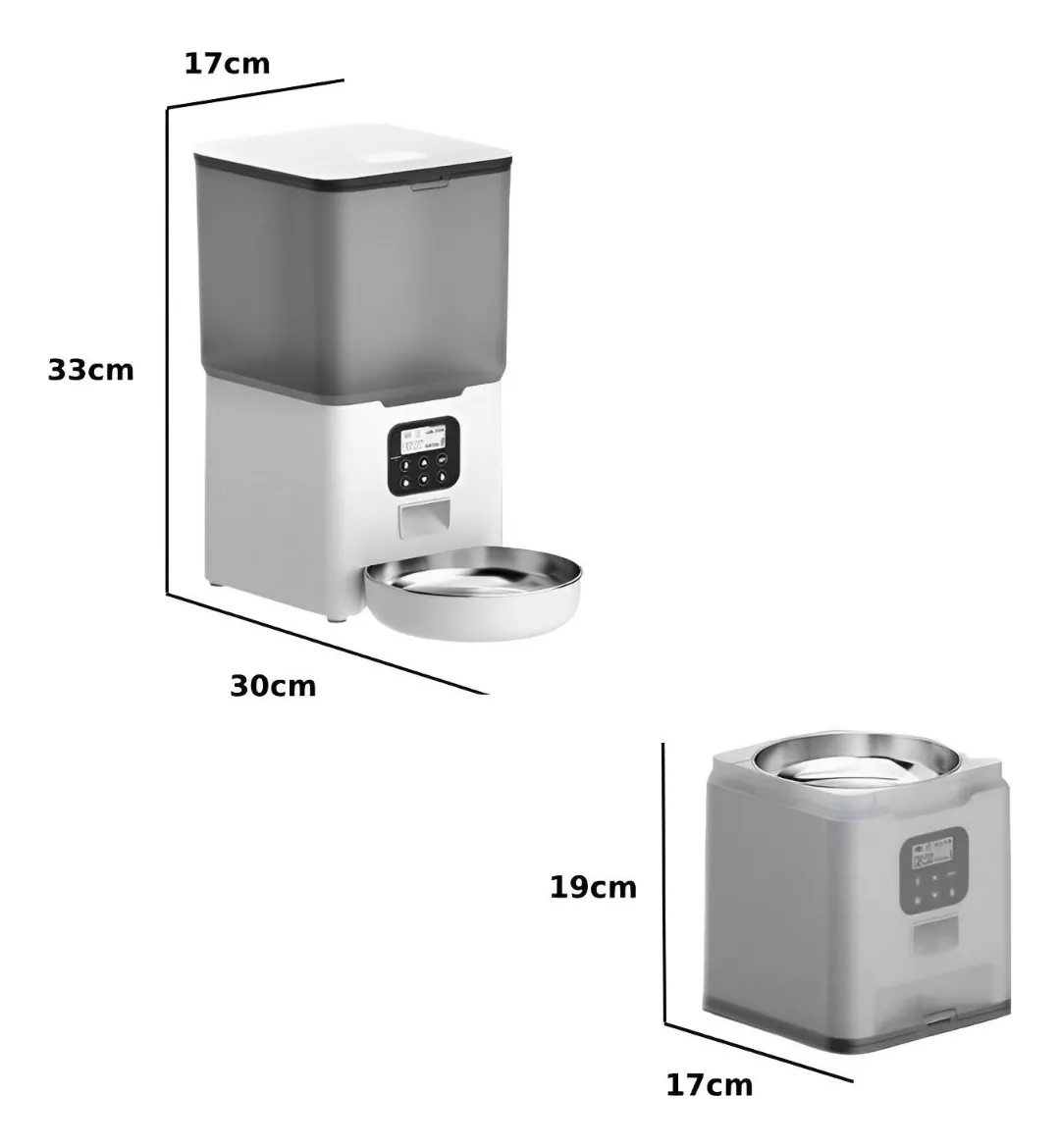 DISPENSADOR INTELIGENTE PERROS AUTOMÁTICO ALIMENTADOR - 2