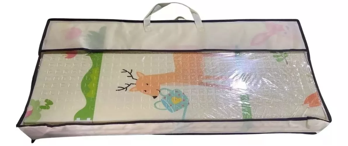ALFOMBRA ANTIGOLPES BEBE PLEGABLE 200X180X1CM CON BOLSA - 2