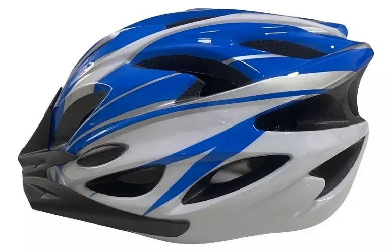 CASCO BICICLETA MTB LIVIANO CALIDAD TIPO CARBONO - 2