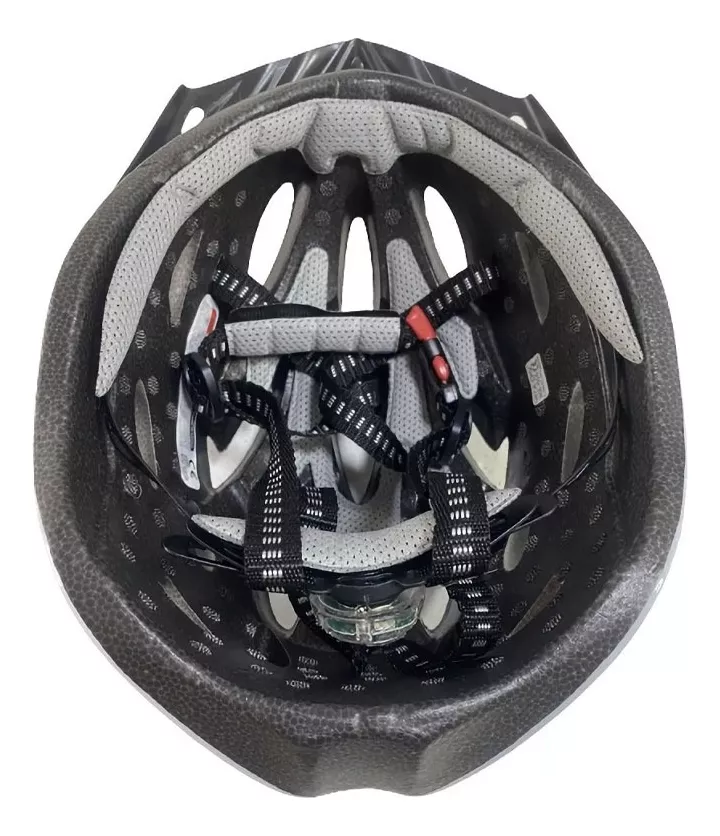 CASCO BICICLETA MTB LIVIANO CALIDAD TIPO CARBONO - 4