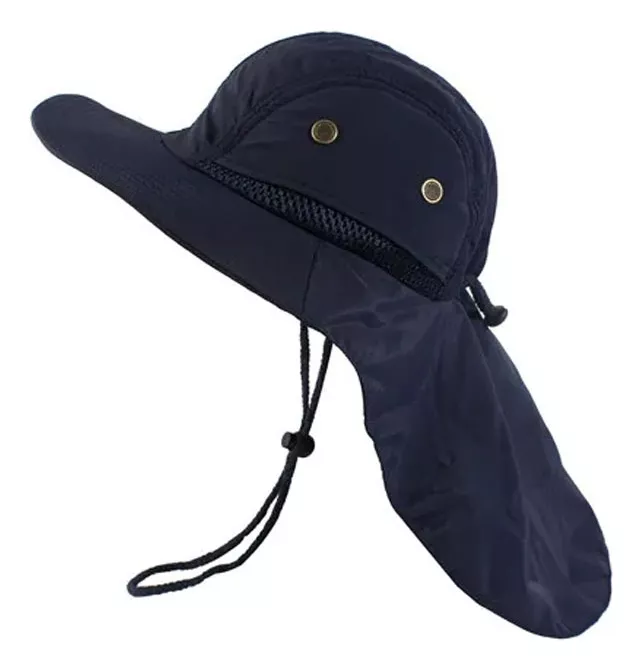 SOMBRERO DE VERANO CAMPING PESCA BOONIE AZUL - 4