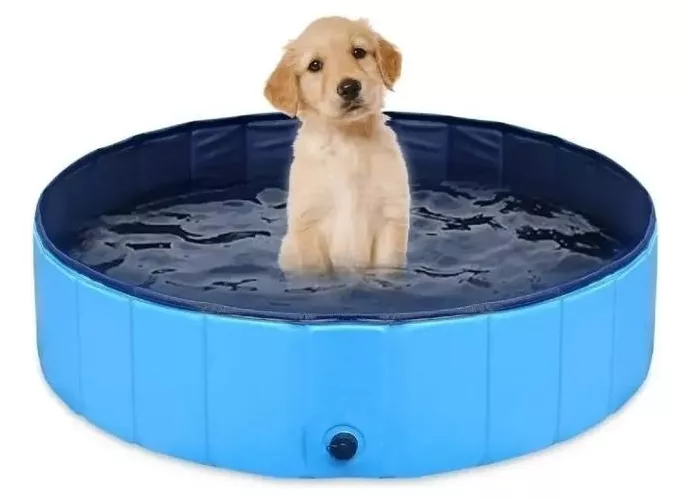 PISCINA PERROS PLEGABLE 80 X 20 CM - 1