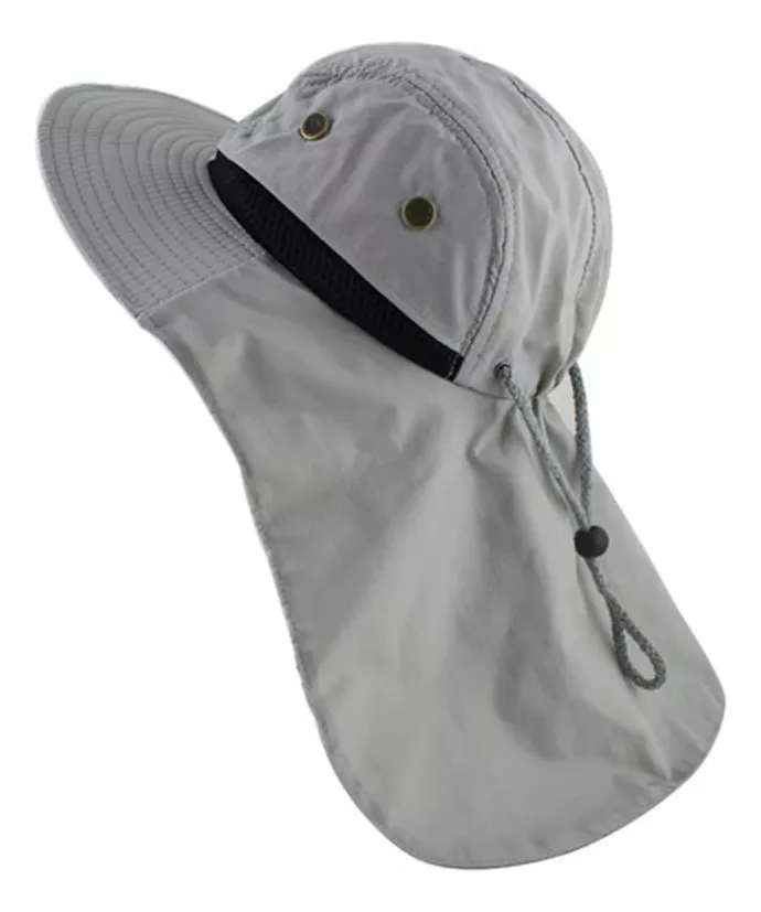 SOMBRERO DE VERANO CAMPING PESCA BOONIE GRIS - 2