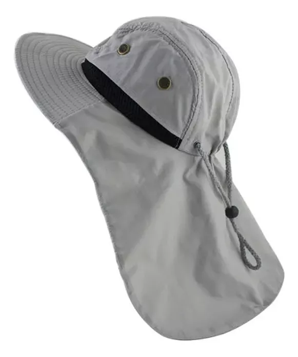 SOMBRERO DE VERANO CAMPING PESCA BOONIE GRIS - 4
