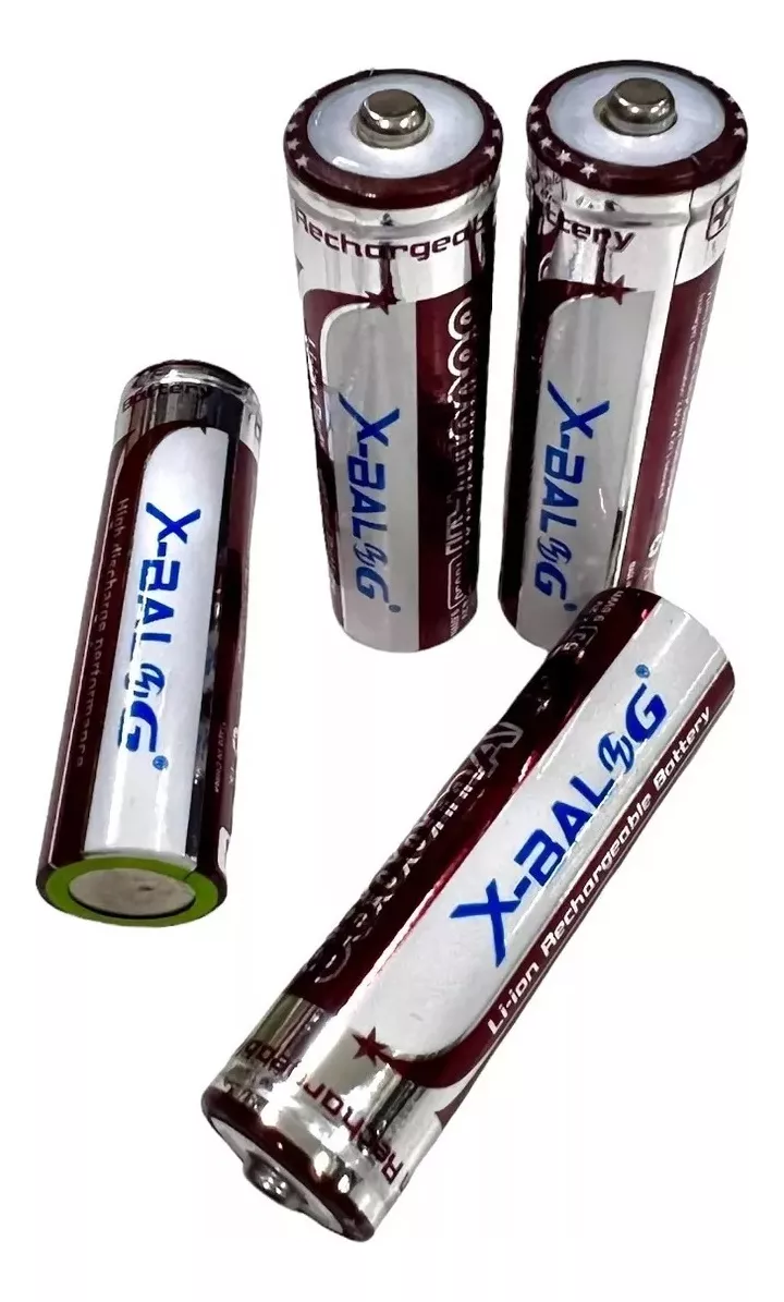 X4 PILAS RECARGABLES BATERÍA LI-ION 18650 8800 MAH 4.2V - 1