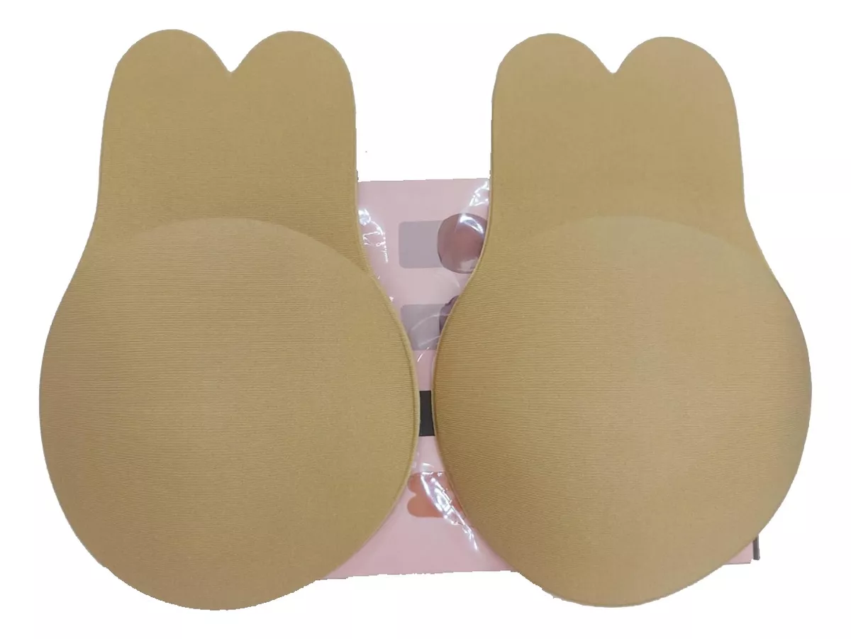 LEVANTA BUSTO ADHESIVO SUJETADOR INVISIBLE REUTILIZABLE BEIGE S M - 2
