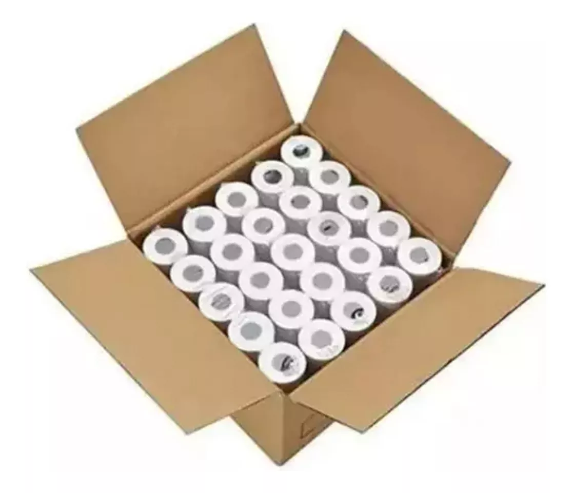 10 ROLLOS DE PAPEL TÉRMICO 5.7X3.0MM PARA MINI IMPRESORA - 2