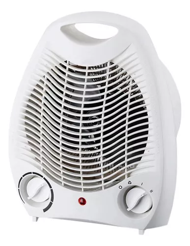 CALEFACTOR CALENTADOR ELÉCTRICO TERMOVENTILADOR 2000W BLANCO