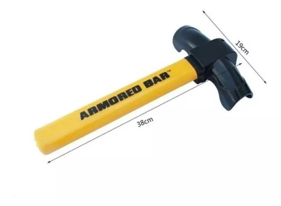 TRABA VOLANTES ANTI ROBO TIPO T CON 2 LLAVE - 2