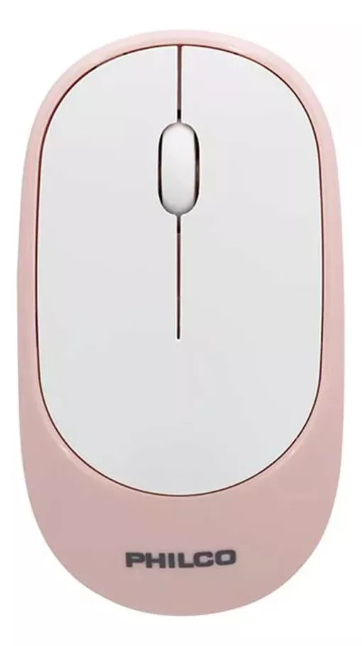 MOUSE INALÁMBRICO PHILCO WIRELESS ROSADO