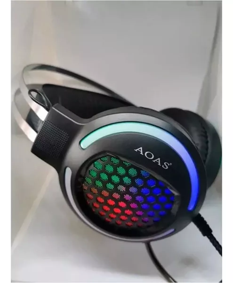 AUDIFONOS GAMER PC CON ADAPTADOR PS4 XBOX NEGRO - 4
