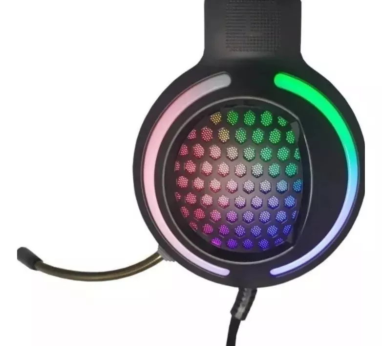 AUDIFONOS GAMER PC CON ADAPTADOR PS4 XBOX NEGRO - 5