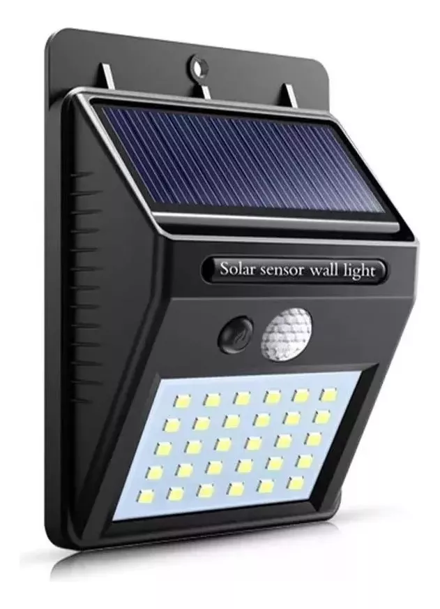 FOCO SOLAR LED SENSOR DE MOVIMIENTO - 4