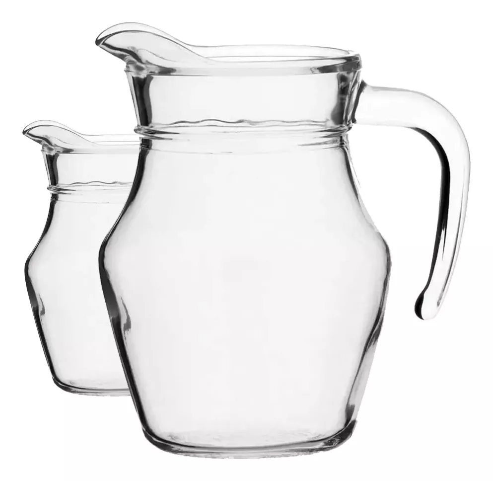 VASO JARRITO DIECIOCHERO LORITO TERREMETO BEBIDAS 500ML X2 UNIDADES - 1