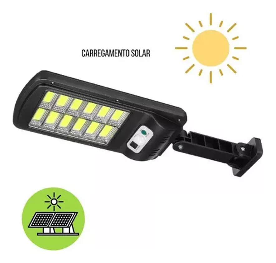 LÁMPARA SOLAR CON SENSOR DE PRESENCIA - 2