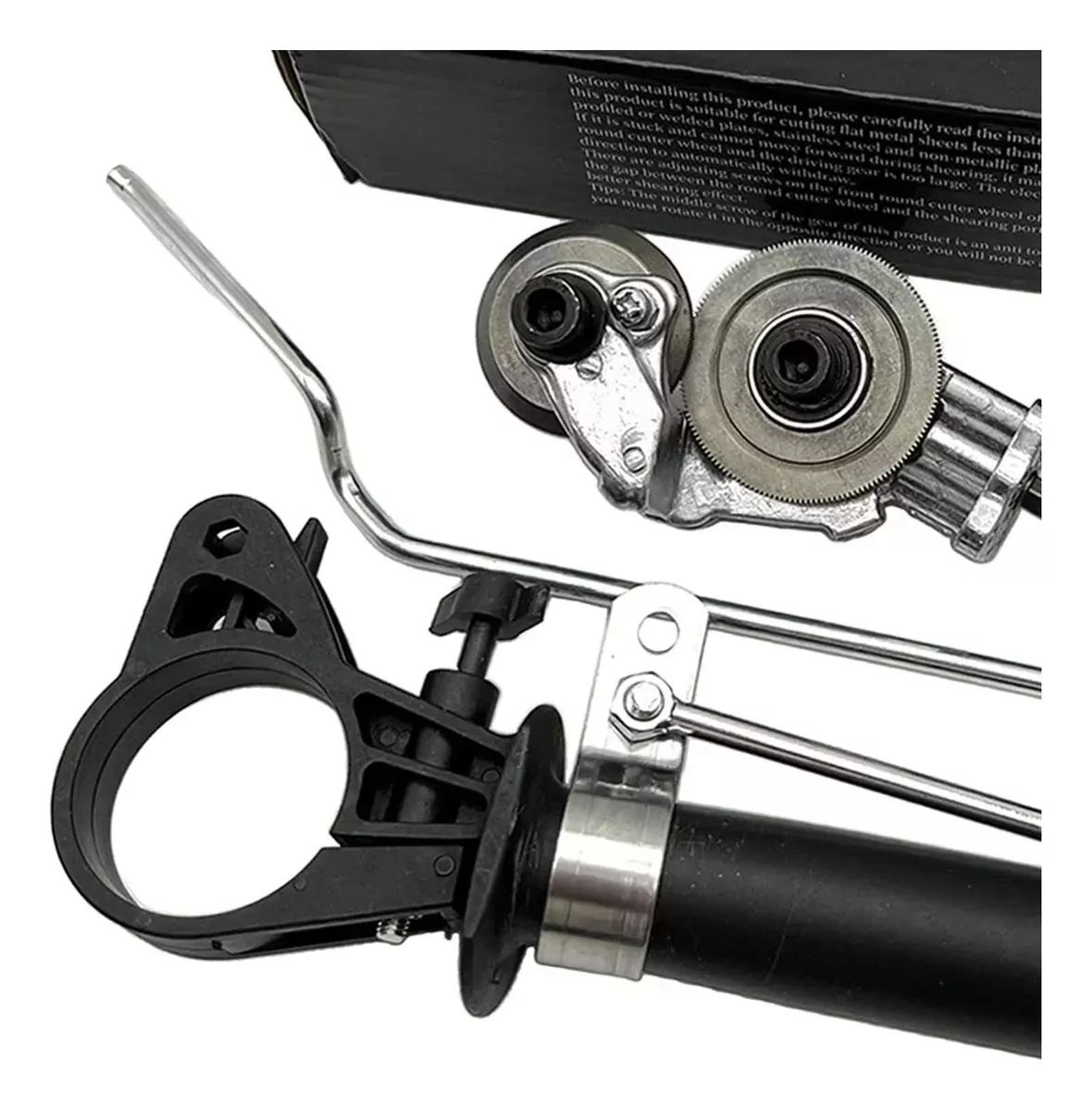ADAPTADOR DE TALADRO AUXILIAR PARA CORTAR LAMINAS METALICAS - 4