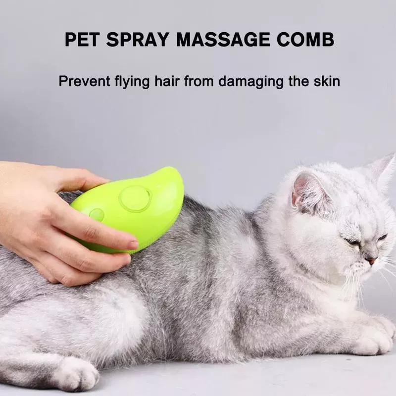 CEPILLO AUTOMÁTICO PARA GATOS A VAPOR 3 EN 1 - 3