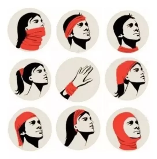 PACK 10 BANDANAS + DE 100 DISEÑOS A ELEGIR - 4