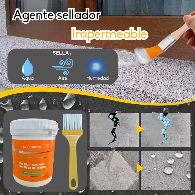 TAPAGOTERA SELLADOR IMPERMEABILIZANTE LÍQUIDO 300G - 6