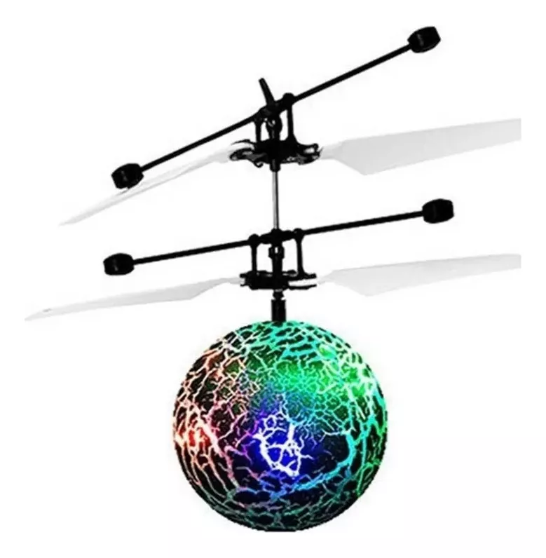 HELICOPTERO DRONE FLYING BALL SENSOR JUGUETE NIÑOS - 3